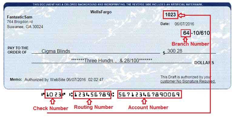 What is Check Number?